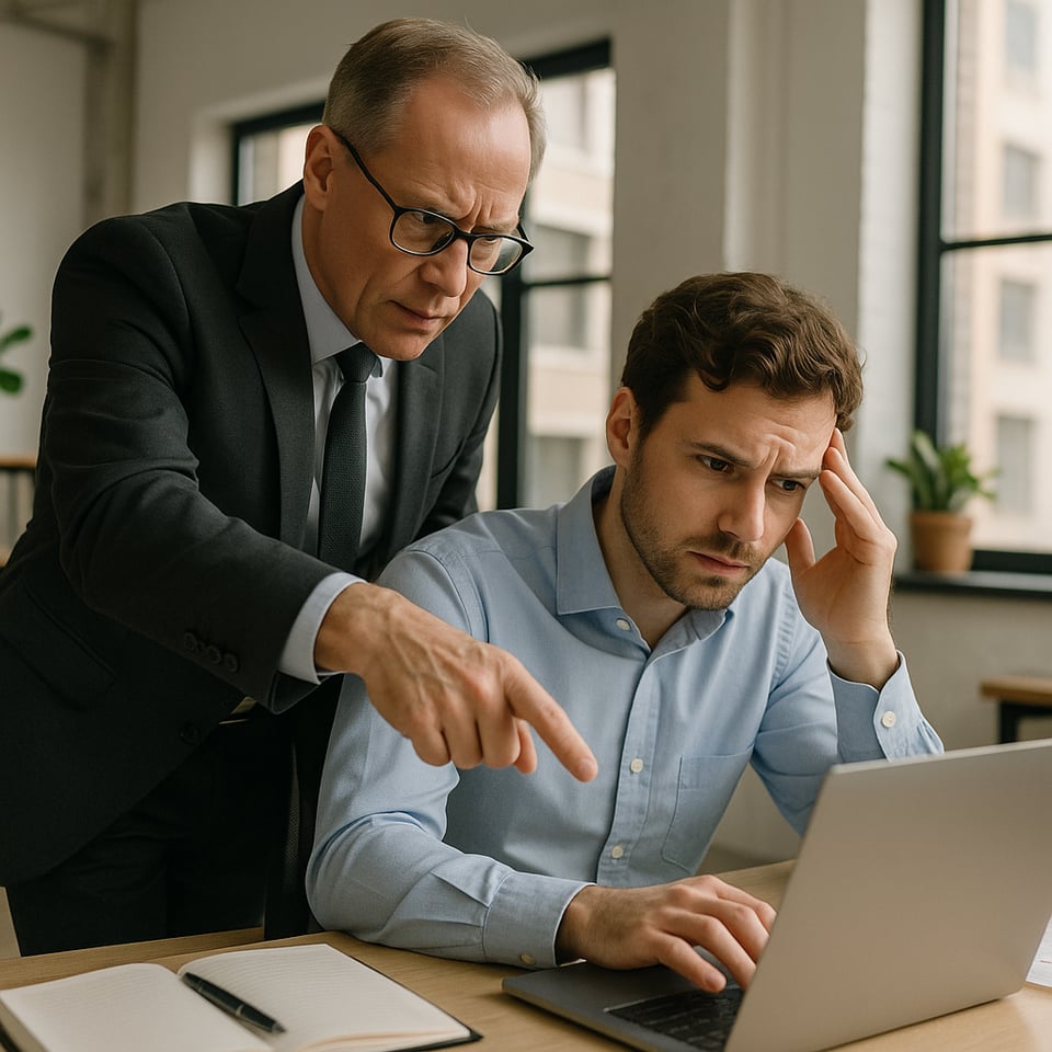 Micromanaging CEO